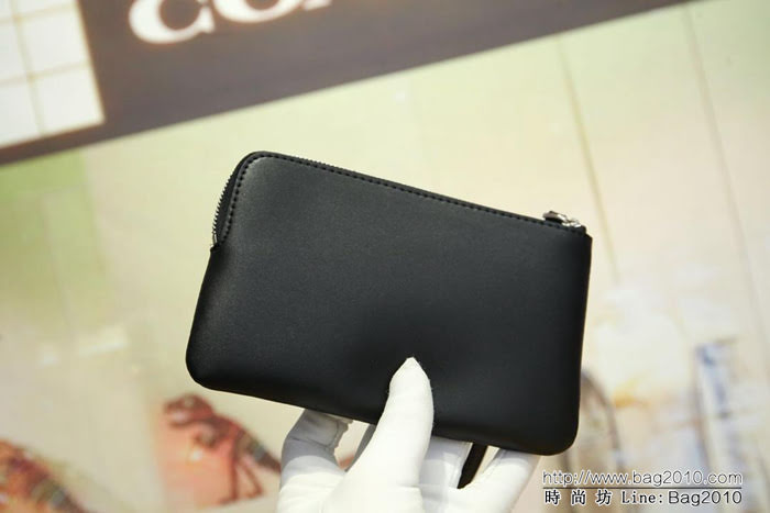 COACH蔻馳 原單 專櫃新款 28384 手挽包 頭層牛皮零錢包  Chz1231